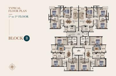 Project Image of 1841.0 - 2174.0 Sq.ft 3 BHK Apartment for buy in Bhaggyam Vriddhi