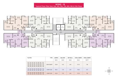 Project Image of 756.0 - 976.0 Sq.ft 2 BHK Apartment for buy in Newton Homes Tathawade Phase II
