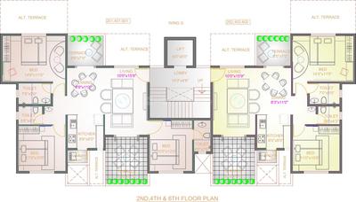 Project Image of 718.0 - 887.0 Sq.ft 2 BHK Apartment for buy in Raviraj Aureate Phase 2