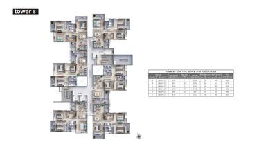 Project Image of 960 Sq.ft 3 BHK Apartment / Flat for sale in Rajarhat for Rs. 12300000