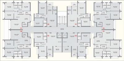 Project Image of 656.81 - 820.86 Sq.ft 2 BHK Apartment for buy in Abhay Associates Olivia Homes B