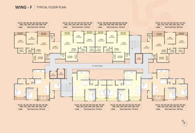 Project Image of 764.0 - 977.0 Sq.ft 2 BHK Apartment for buy in Infini Jagtap City