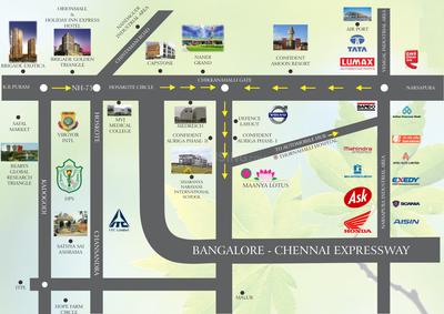 Project Image of 1200.0 - 2000.0 Sq.ft Residential Plot Plot for buy in Maanya Lotus Phase 2