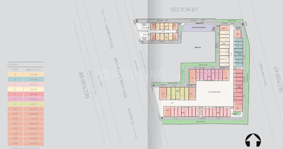 Project Image of 1317.5 - 1899.72 Sq.ft Residential Plot Plot for buy in DLF Arcade 68