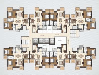 Project Image of 890.0 - 1253.0 Sq.ft 2 BHK Apartment for buy in Supertech Sports Village