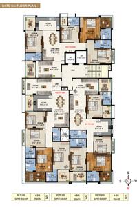 Project Image of 2541.6 - 2684.71 Sq.ft 4 BHK Apartment for buy in Shubh Mangal Prime