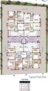 Project Image of 1190.0 - 1359.0 Sq.ft 3 BHK Apartment for buy in Aspirations Azalea
