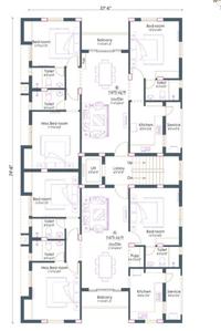 Pushkar Nalanda Enclave Cluster Plan 1