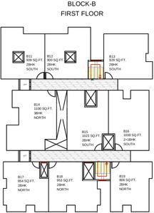 Project Image of 827.0 - 1580.0 Sq.ft 2 BHK Apartment for buy in Vaikund Trilok