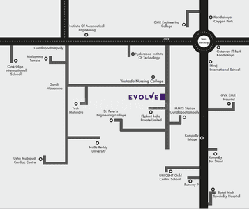 Project Image of 1240.0 - 2332.0 Sq.ft 2 BHK Apartment for buy in E11 Evolve