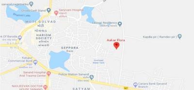 Aakar Flora Location Plan 1