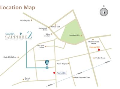 Project Image of 754.98 - 1205.23 Sq.ft 3 BHK Apartment for buy in Swara Sapphire 2