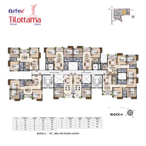 Project Image of 525.0 - 1064.0 Sq.ft 1 BHK Apartment for buy in Aztek Tilottama