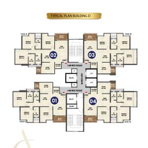 Project Image of 683.0 - 1007.0 Sq.ft 2 BHK Apartment for buy in GK Aria