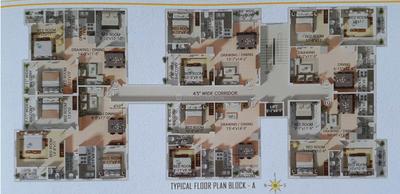 Project Image of 1003.0 - 1239.0 Sq.ft 2 BHK Apartment for buy in Royal Aura