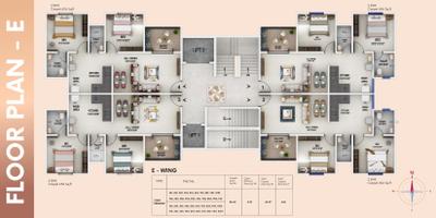 Project Image of 0.0 - 664.99 Sq.ft 2 BHK Apartment for buy in Capetown Heights