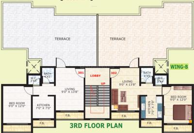 Project Image of 648.0 - 931.0 Sq.ft 1 BHK Apartment for buy in Signature Tulsi Niwas