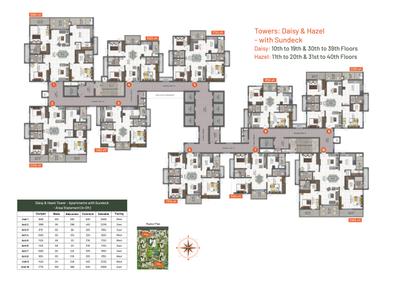 Project Image of 1720 Sq.ft 3 BHK Apartment / Flat for sale in Tellapur for Rs. 17000010