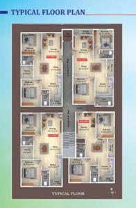 SSA Trinity Trinity Cluster Plan from 1st to 5th Floor 2