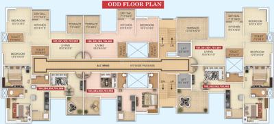 Project Image of 336.0 - 545.0 Sq.ft 1 BHK Apartment for buy in Venus Nandini Bellus