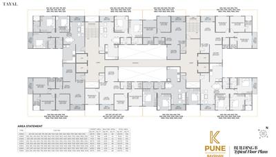 Project Image of 812.0 - 1634.0 Sq.ft 2 BHK Apartment for buy in Tayal K Pune Building A B