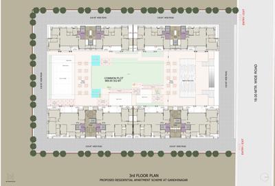 Project Image of 1451.51 - 2006.39 Sq.ft 3 BHK Apartment for buy in Aarohan