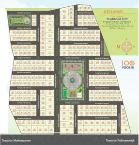 Project Image of 2403.0 - 5400.0 Sq.ft Residential Plot Plot for buy in Sri CS Platinum City