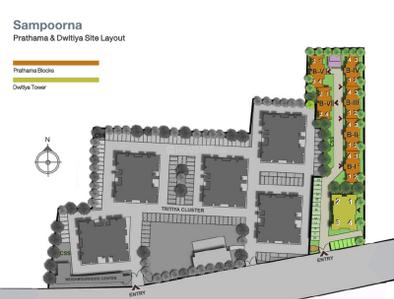 Project Image of 0.0 - 400.0 Sq.ft 1 BHK Apartment for buy in Bengal Prathama