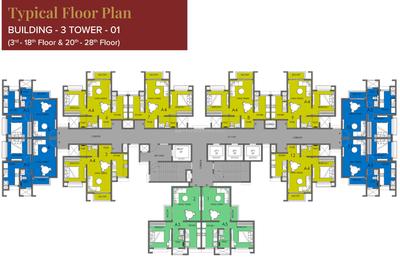 Project Image of 634.0 - 979.0 Sq.ft 1 BHK Apartment for buy in Eden Park At The Prestige City