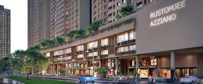 Project Image of 0.0 - 720.0 Sq.ft 2 BHK Apartment for buy in Rustomjee Azziano Wing F