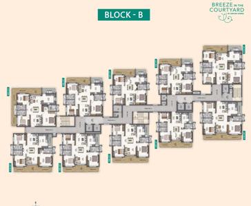 Project Image of 1695.0 - 2430.0 Sq.ft 3 BHK Apartment for buy in Ankura Breeze In The Courtyard
