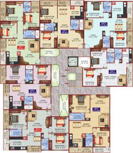 Project Image of 900.0 - 1265.0 Sq.ft 2 BHK Apartment for buy in Shivaganga Prasiddhi