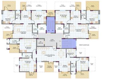 Project Image of 602.0 - 961.0 Sq.ft 2 BHK Apartment for buy in Navkar Darshan