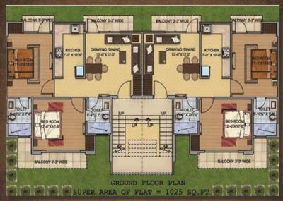 Manav Krishna Nakshatra Home Cluster Plan 4