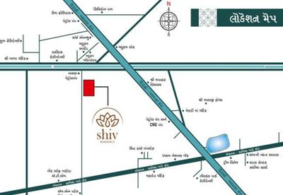 Shiv Residency Location Plan 1