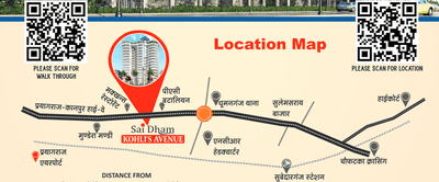 Project Image of 909.55 - 1735.32 Sq.ft 2 BHK Apartment for buy in Saidham Kohlis Avenue