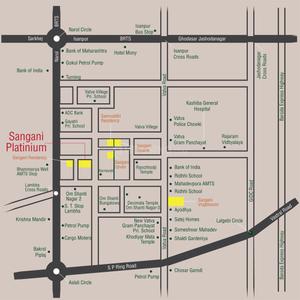Project Image of 1200 Sq.ft 2 BHK Apartment / Flat for sale in Narolgam for Rs. 2800000