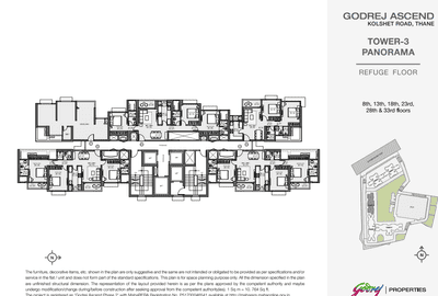 Project Image of 598.04 - 896.85 Sq.ft 2 BHK Apartment for buy in Godrej Ascend Phase 2