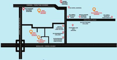 Project Image of 863.0 - 3311.0 Sq.ft Residential Plot Plot for buy in MS Prashanthi Avenue