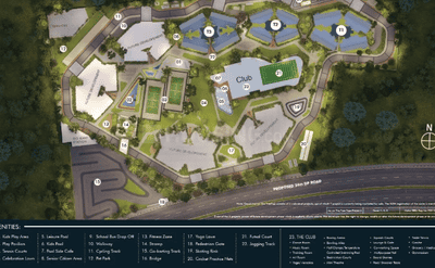 Project Image of 695.13 - 1155.18 Sq.ft 2 BHK Apartment for buy in Geras Joy on the Tree Tops Project B