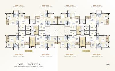 Project Image of 1428.0 - 1560.0 Sq.ft 3 BHK Apartment for buy in Shreeji Auspicia