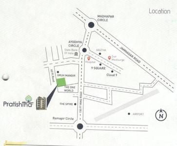 Project Image of 674.0 - 719.0 Sq.ft 3 BHK Apartment for buy in Vidhi Pratishtha A