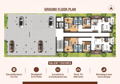Project Image of 802.99 - 879.0 Sq.ft 2 BHK Apartment for buy in SBRR Subhiksham