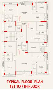 Project Image of 615.7 - 1122.68 Sq.ft 2 BHK Apartment for buy in Sagar Upanishad Prime