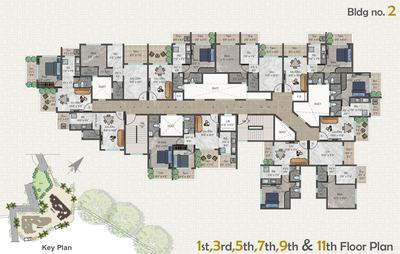 Project Image of 328.73 - 469.0 Sq.ft 1 BHK Apartment for buy in Sarvam