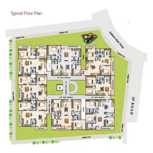 Project Image of 1189.0 - 1556.0 Sq.ft 2 BHK Apartment for buy in Aditya Mother Palace