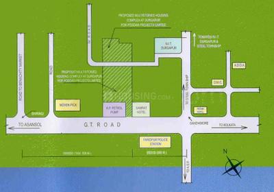 Project Image of 1212 Sq.ft 3 BHK Apartment / Flat for sale in Kaikhali for Rs. 8000000