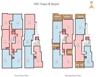 Project Image of 584.0 - 1112.0 Sq.ft 2 BHK Apartment for buy in DAC Anjani And Sanjani