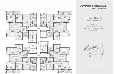 Project Image of 424.52 - 675.0 Sq.ft 1 BHK Apartment for buy in Godrej Nirvaan