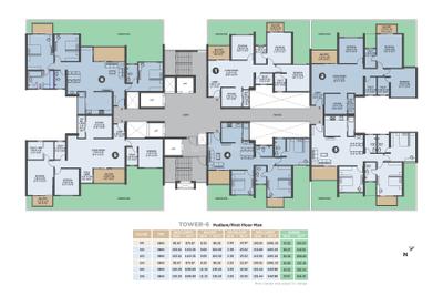 Project Image of 1400 Sq.ft 3 BHK Apartment / Flat for sale in Manjari Khurd for Rs. 13500000